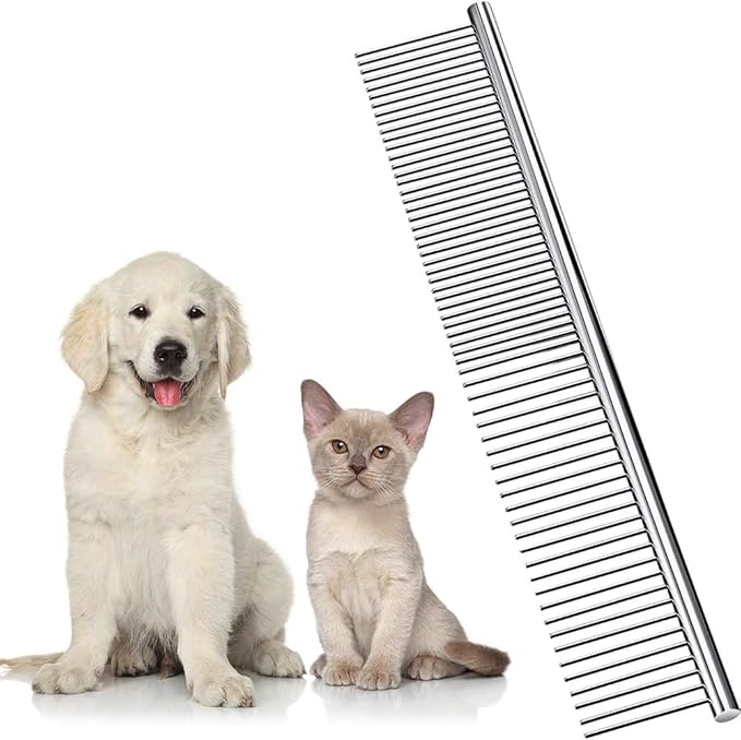 Professional Stainless Steel Pet Grooming Comb