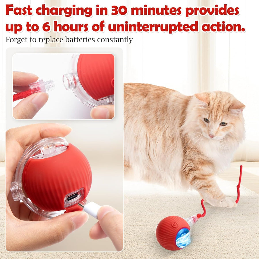 Automatic Moving Pets Toy Balls
