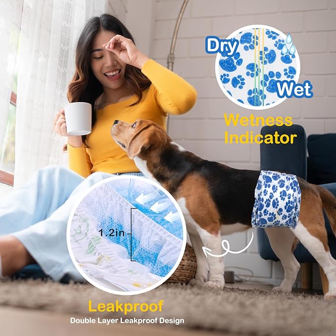 Couches pour chien mâle