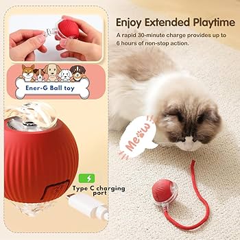 Automatic Moving Pets Toy Balls