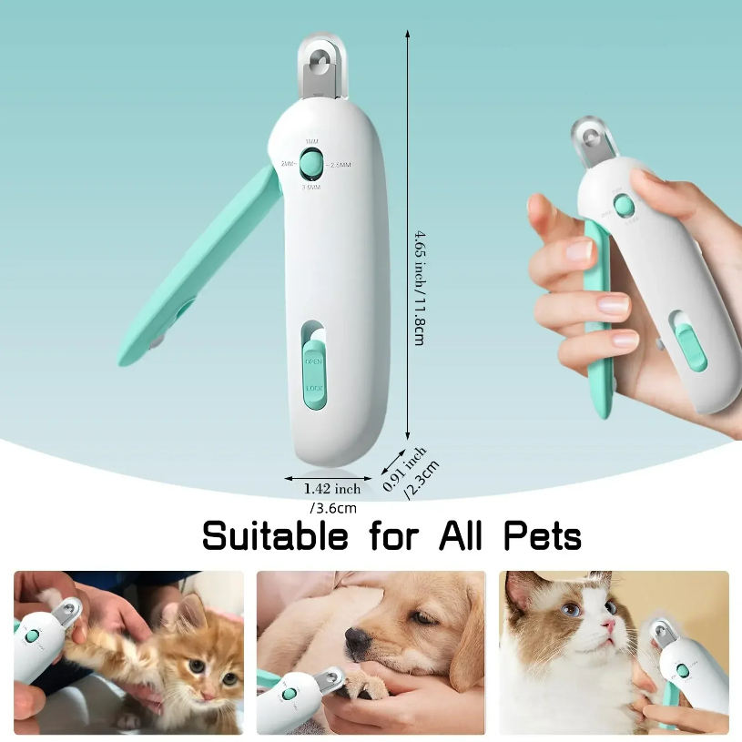 Cat Nail Clipper with Nail File