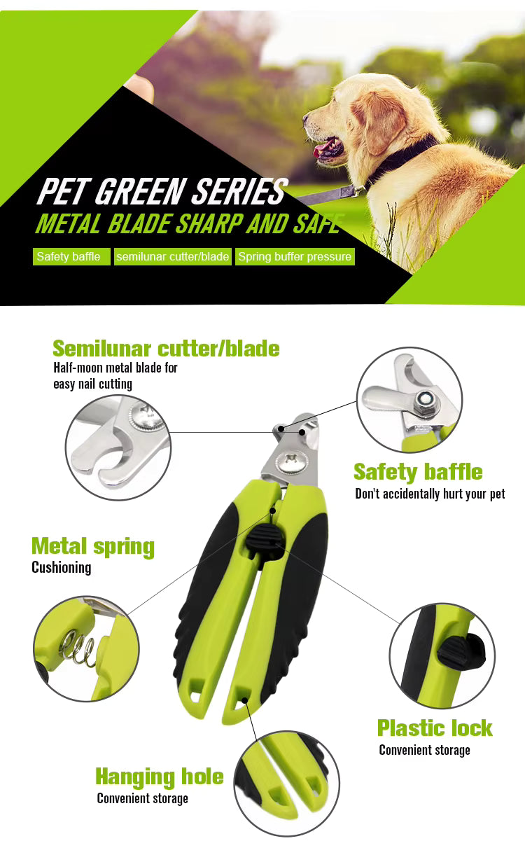 Pet Nail Clipper & Trimmer Set