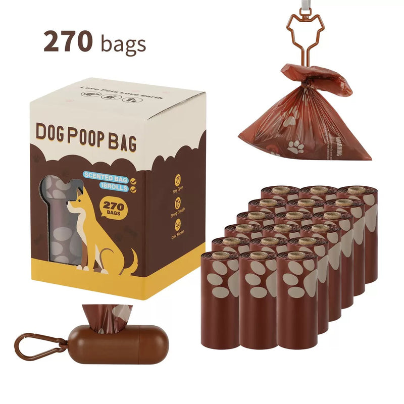 Dog Poop Bags Set - Biodegradable