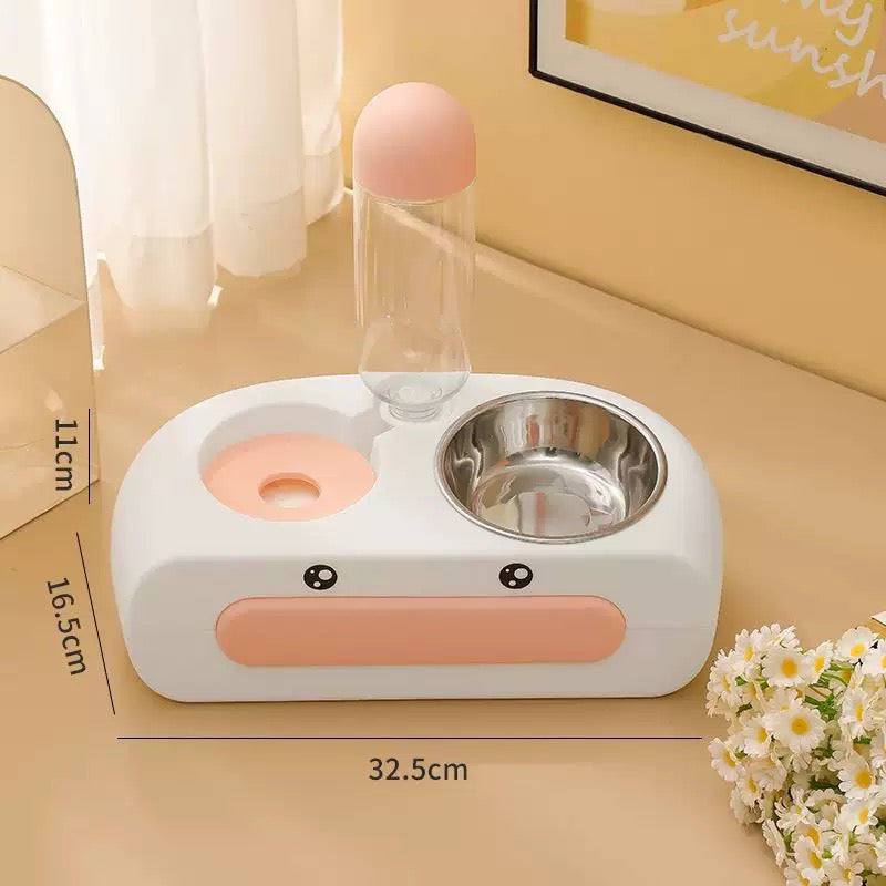 Water and Food Bowl Set