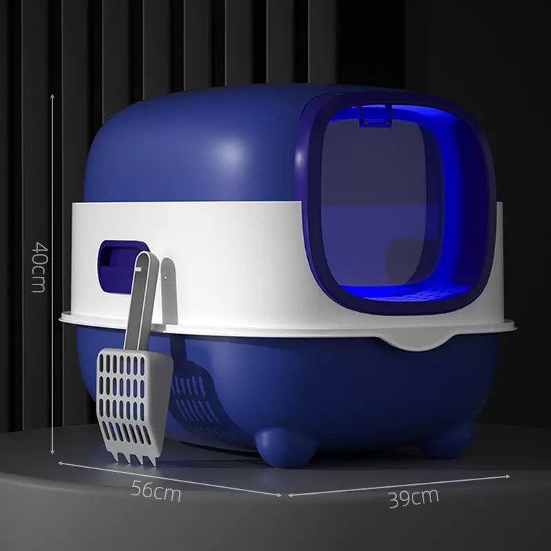 Cat Litter Box with Ultra Violet Disinfection Function