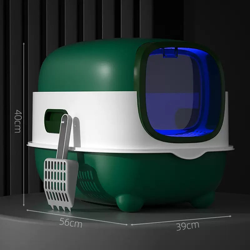 Cat Litter Box with Ultra Violet Disinfection Function