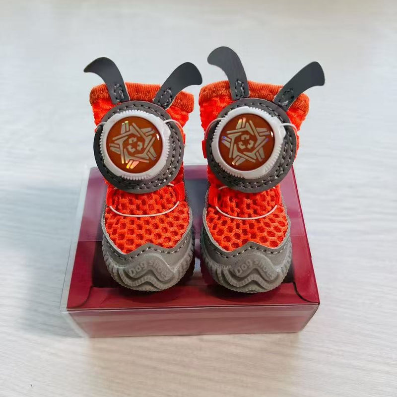 Antislip Pets Shoes with Rotating Buckle