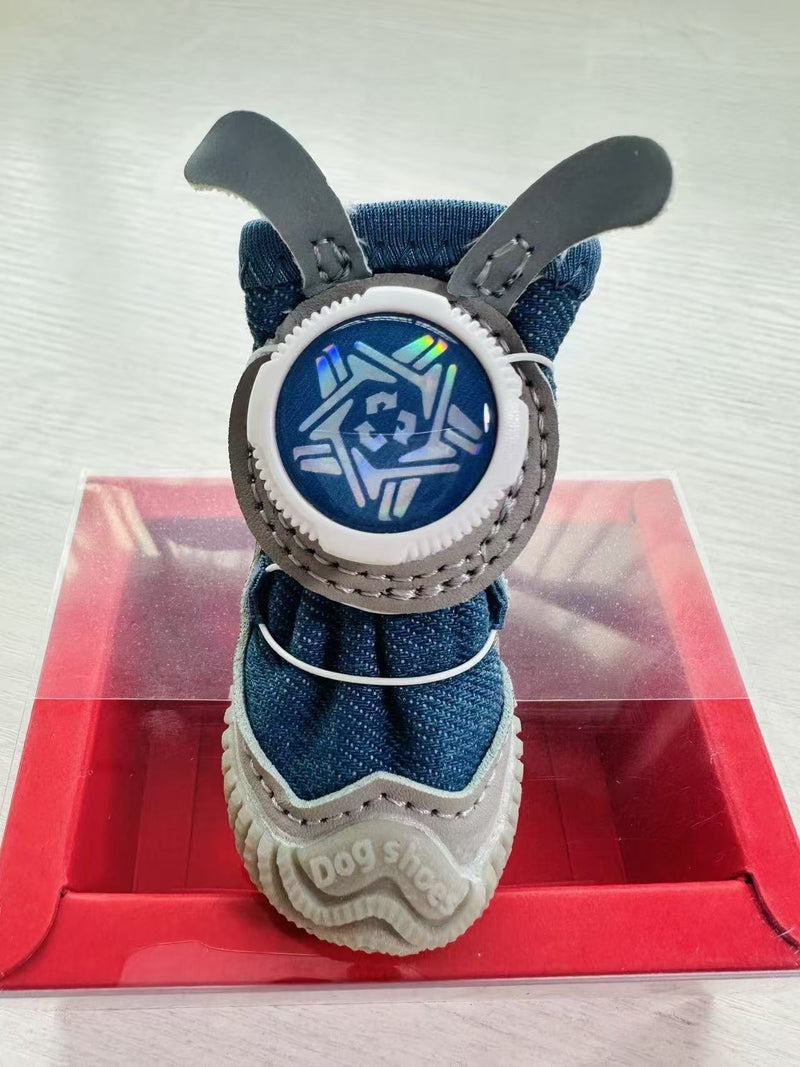 Antislip Pets Shoes with Rotating Buckle