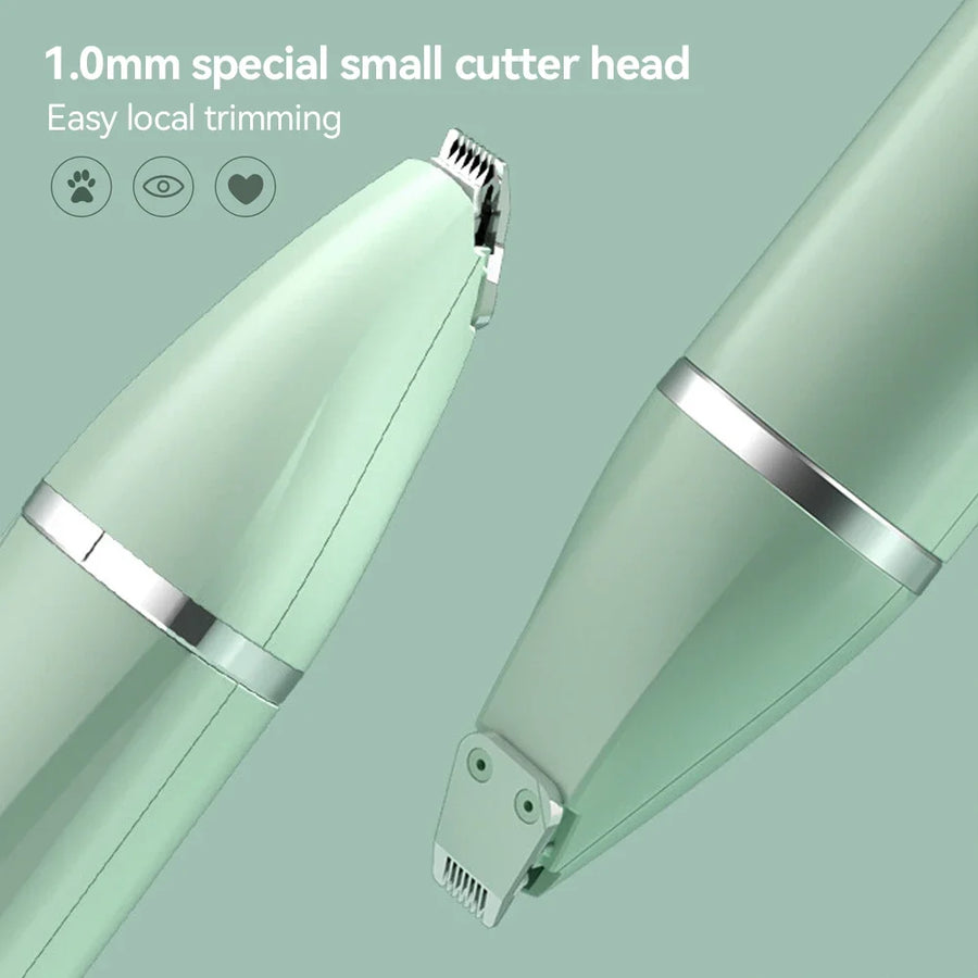 Kabelloser 4-in-1 Tierhaarschneider/-trimmer