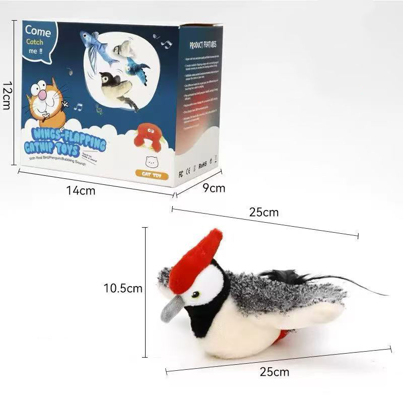 Jouet interactif pour chat – Pic aux ailes battantes