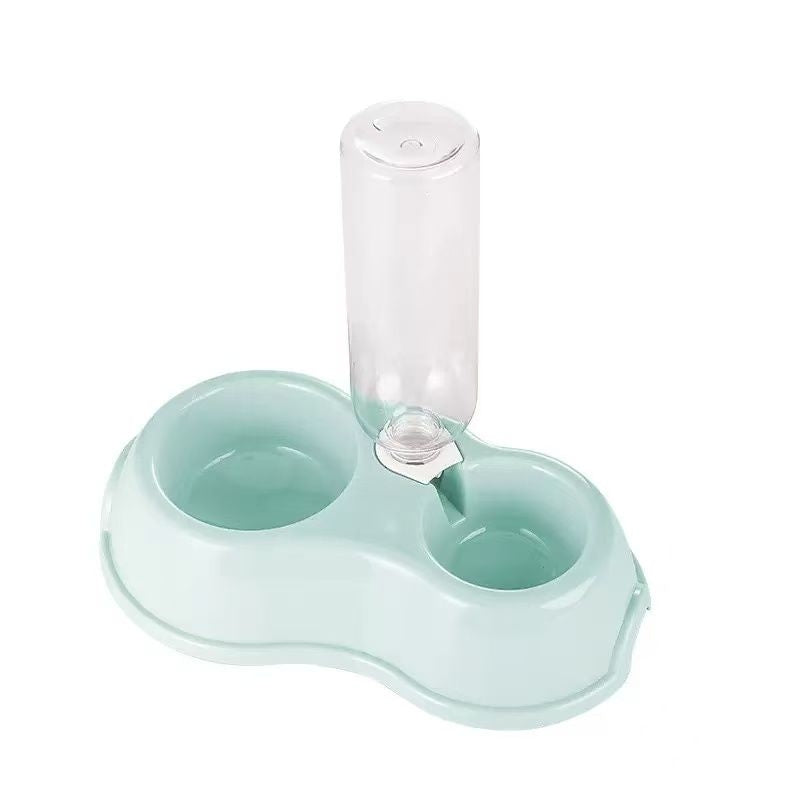 Water Dispenser with Feeding Bowl