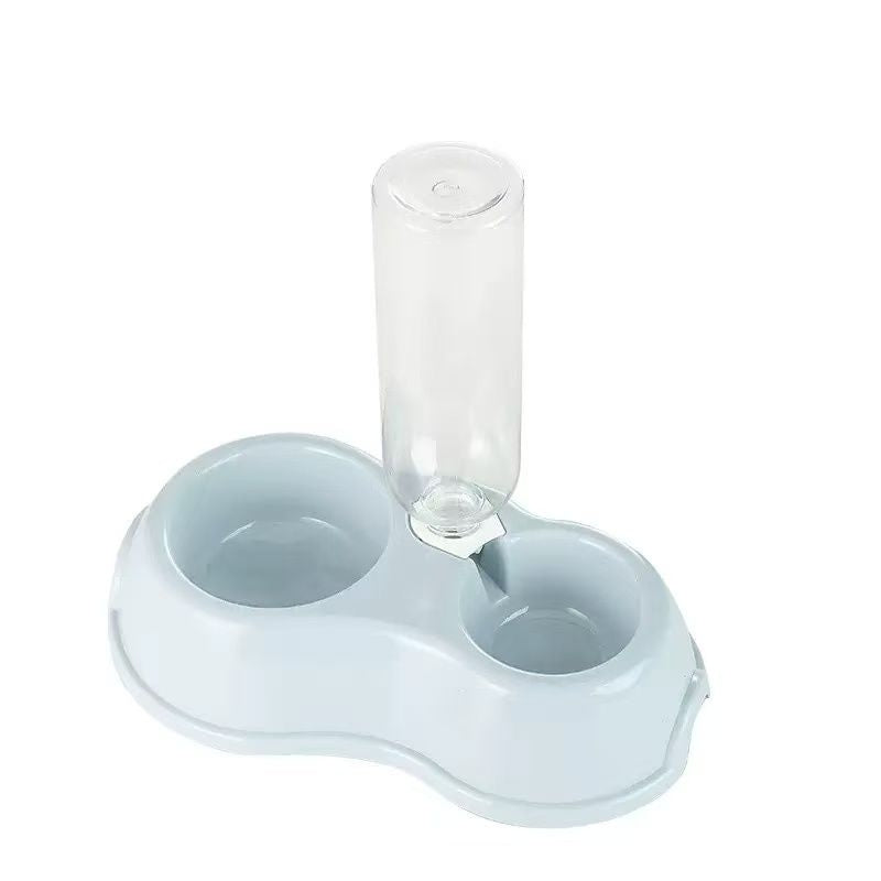 Water Dispenser with Feeding Bowl