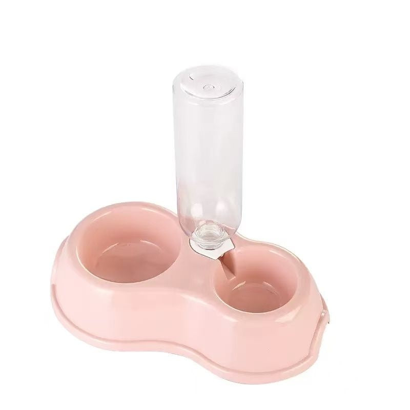 Water Dispenser with Feeding Bowl