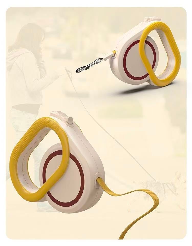 Oval Retractable Dog Leash