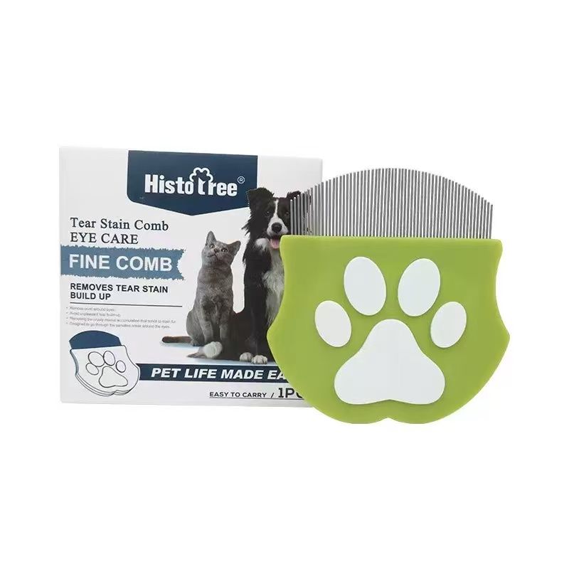 Pet Facial Detail Grooming Comb for Eyes and Small Areas