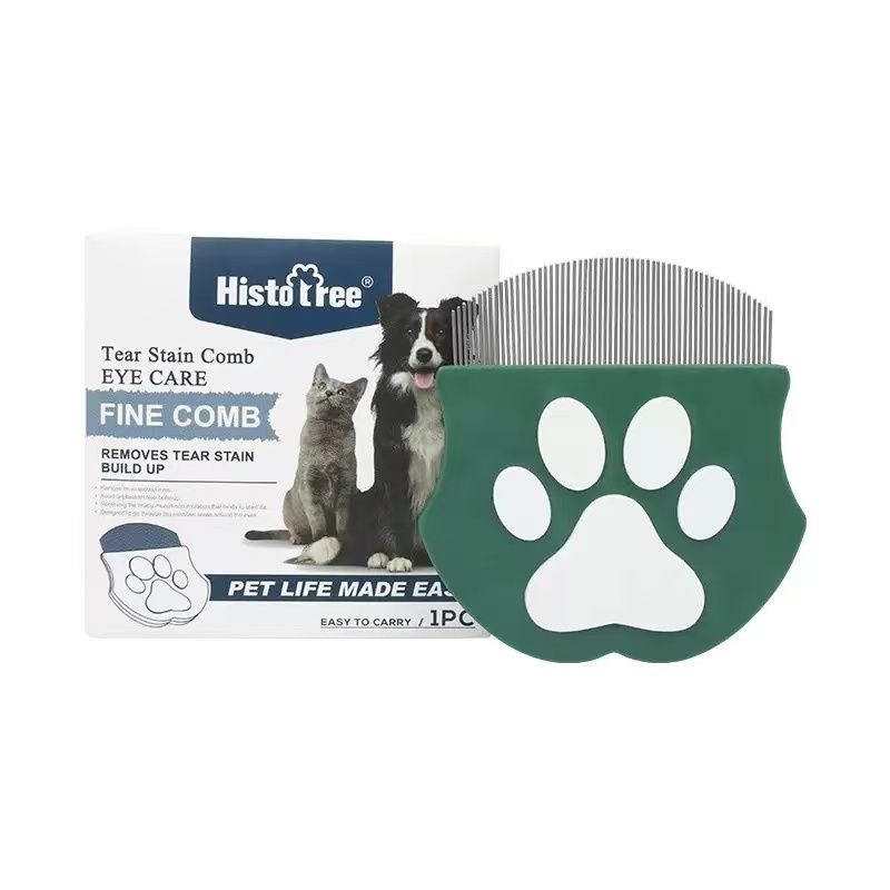 Pet Facial Detail Grooming Comb for Eyes and Small Areas