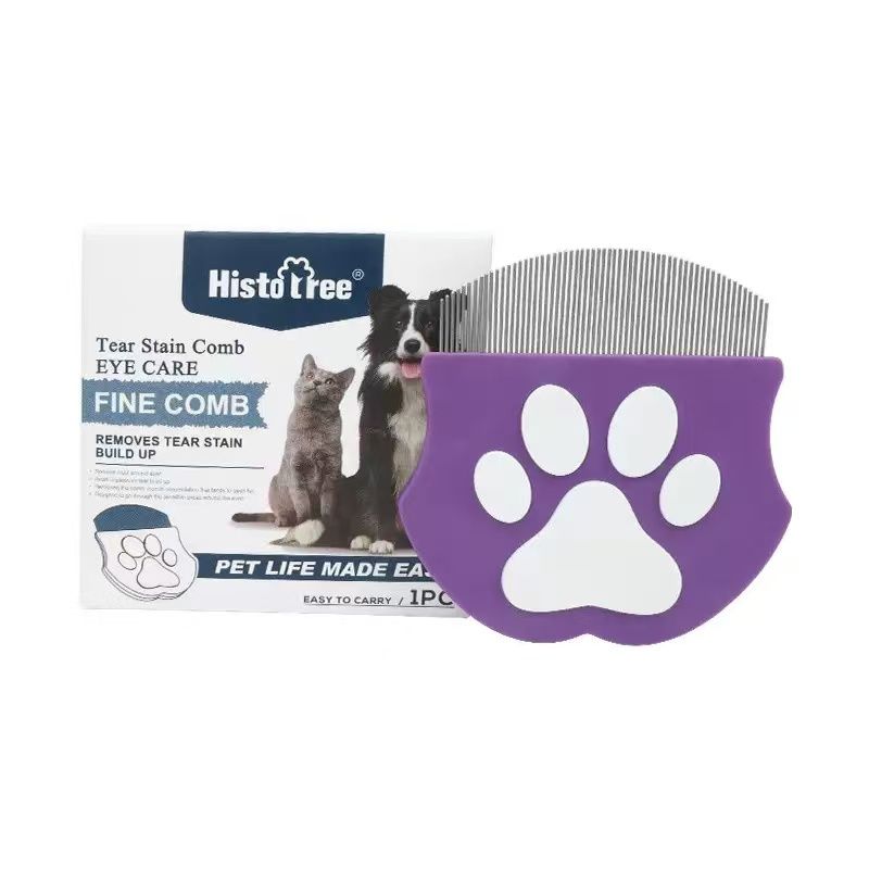 Pet Facial Detail Grooming Comb for Eyes and Small Areas