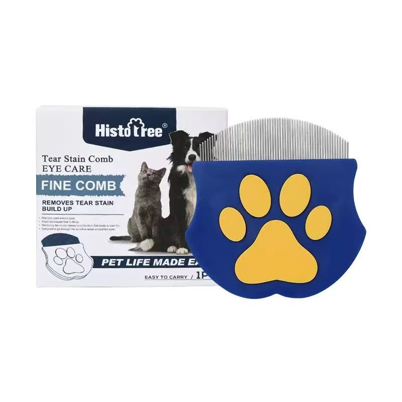 Pet Facial Detail Grooming Comb for Eyes and Small Areas