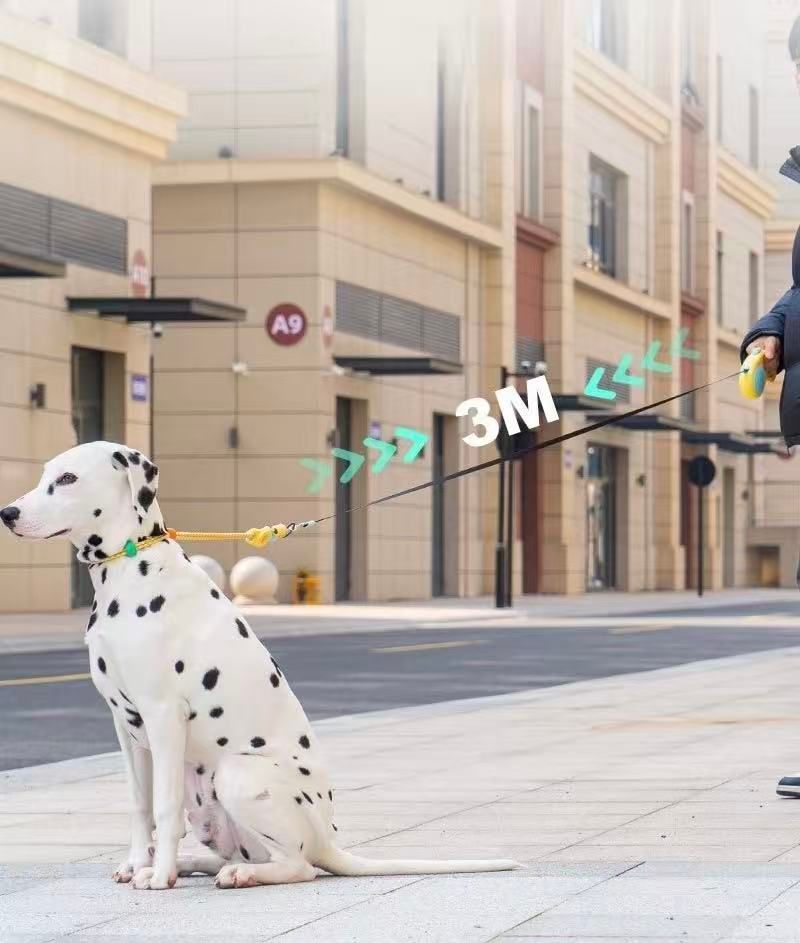 360° Tangle-Free Retractable Dog Leash (3m)