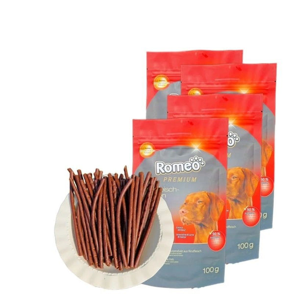 ROMEO Dog Treats – Beef or Chicken Pumpkin Stick (100g)
