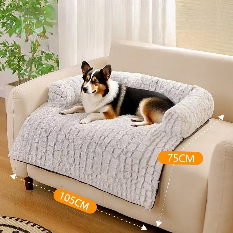 Anti-slip Plush Sofa Pet Mat