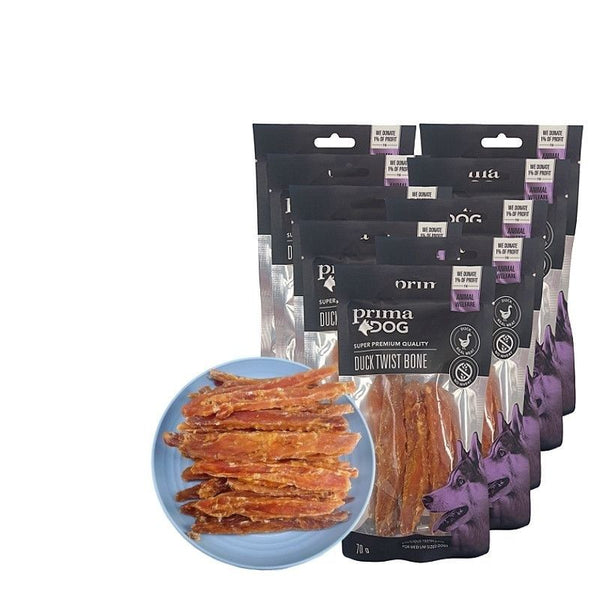 PRIMA Dog Treats - Duck Twist Bone (70g)