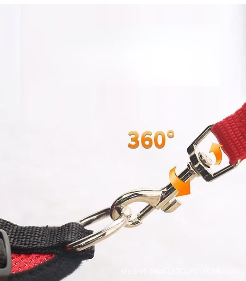 Adjustable Pet Harness with Leash Set