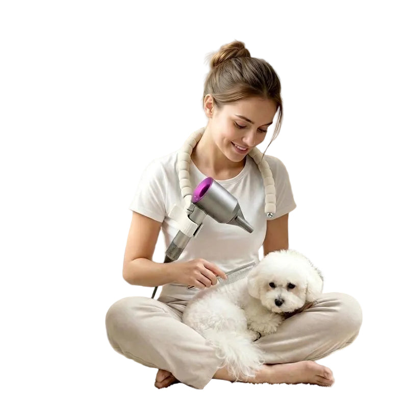 Pet Hair Dryer Neck Holder