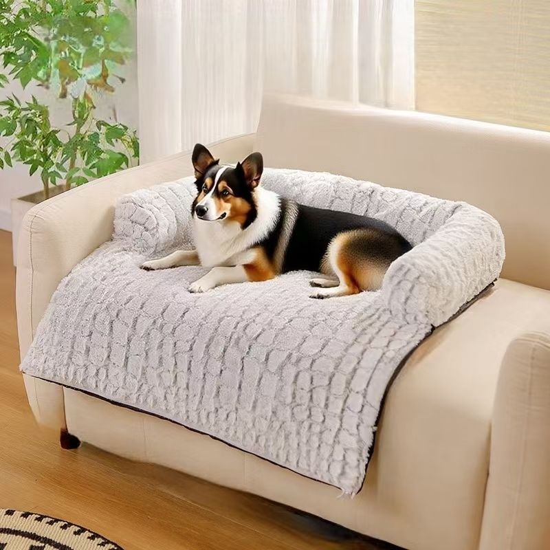 Anti-slip Plush Sofa Pet Mat