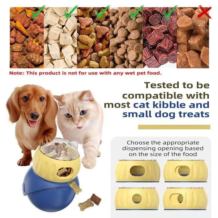 Jouet distributeur de friandises pour animaux de compagnie